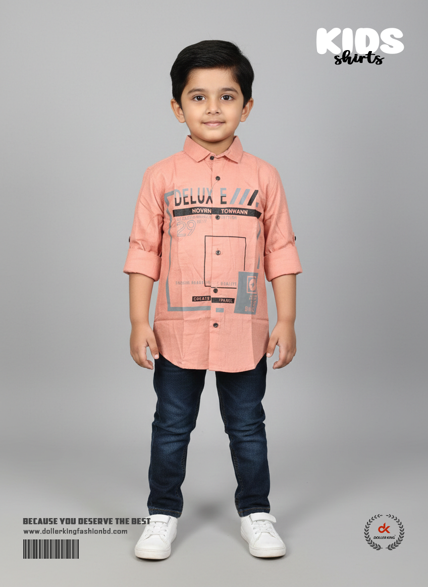 kids casual shirt